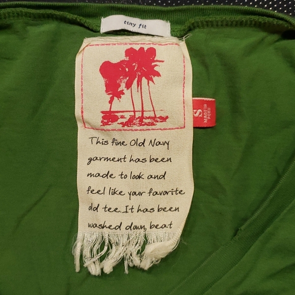 Old Navy Green t-shirt size Small - Picture 4 of 6